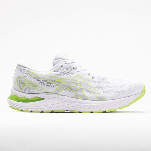 White / Lime Green Orthofeet ASICS GEL-Cumulus 23 Women\'s Running Shoes | PDFNQ7012