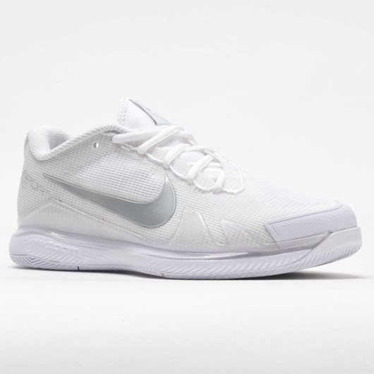 White / Metallic Silver Orthofeet Nike Air Zoom Vapor Pro Women's Tennis Shoes | VTZOM0569