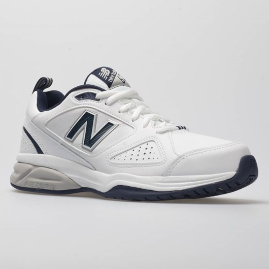 White / Navy Orthofeet New Balance 623v3 Men's Training Shoes | SQGYZ3657