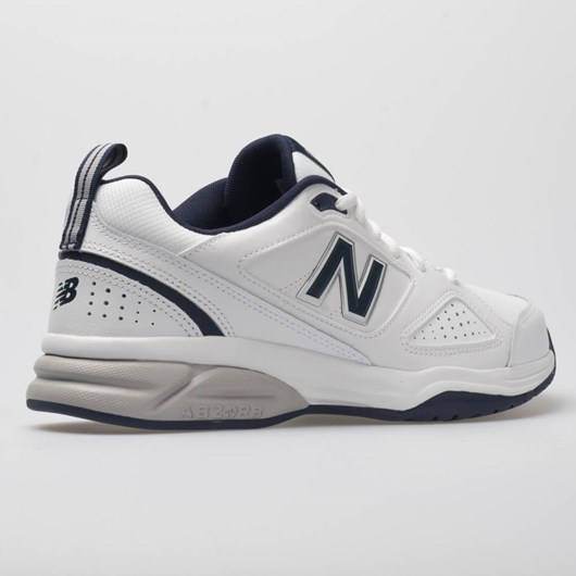 White / Navy Orthofeet New Balance 623v3 Men's Training Shoes | SQGYZ3657