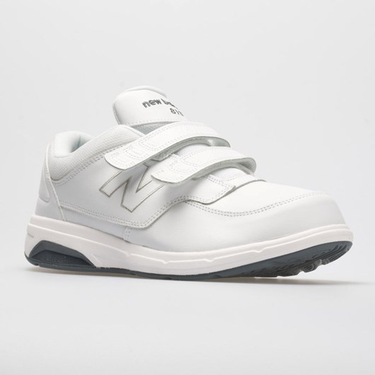 White Orthofeet New Balance 813 Velcro Men's Walking Shoes | DWSEN7042