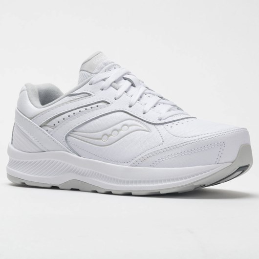 White Orthofeet Saucony Echelon Walker 3 Men's Walking Shoes | WMQAH5260