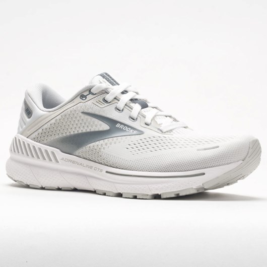 White / Oyster / Primer Gray Orthofeet Brooks Adrenaline GTS 22 Women's Running Shoes | OXSKZ0148