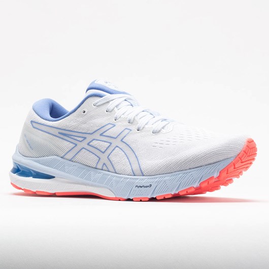 White / Periwinkle Blue Orthofeet ASICS GT-2000 10 Women's Running Shoes | AOBDM4675