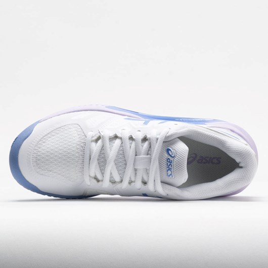 White / Periwinkle Blue Orthofeet ASICS GEL-Challenger 13 Women's Tennis Shoes | PYKSR8479