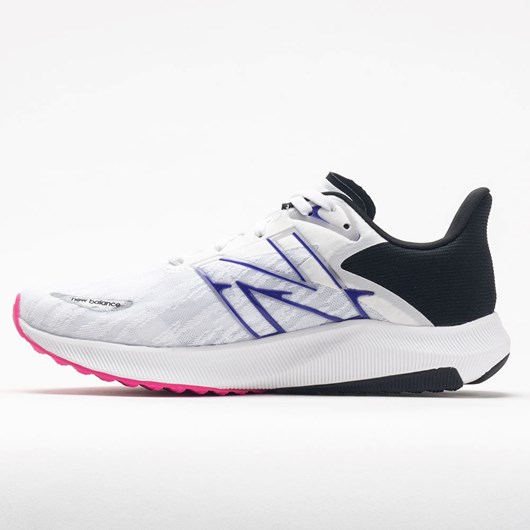 White / Pink Glo / Deep Violet Orthofeet New Balance FuelCell Propel v3 Women's Running Shoes | ULAOX2018