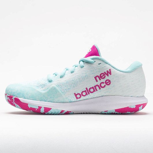 White / Pink Glo / Glacier Orthofeet New Balance 996v4.5 Women's Tennis Shoes | MKIDQ2614