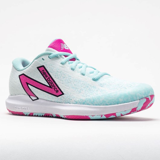 White / Pink Glo / Glacier Orthofeet New Balance 996v4.5 Women's Tennis Shoes | MKIDQ2614