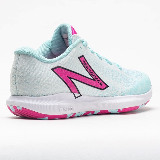 White / Pink Glo / Glacier Orthofeet New Balance 996v4.5 Women's Tennis Shoes | MKIDQ2614