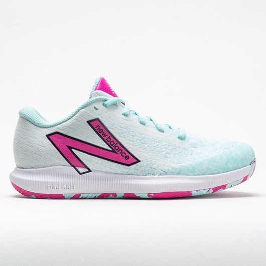 White / Pink Glo / Glacier Orthofeet New Balance 996v4.5 Women\'s Tennis Shoes | MKIDQ2614