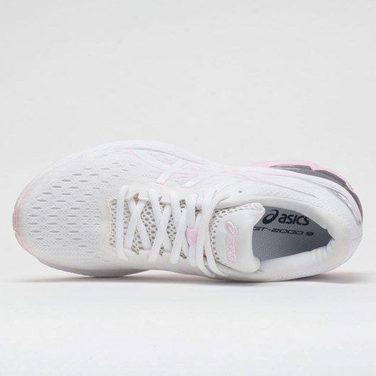 White / Pink Salt Orthofeet ASICS GT-2000 9 Women's Running Shoes | UPKQJ0136