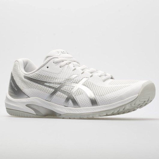 White / Pure Silver Orthofeet ASICS Court Speed FF Men's Tennis Shoes | KJEPW8651