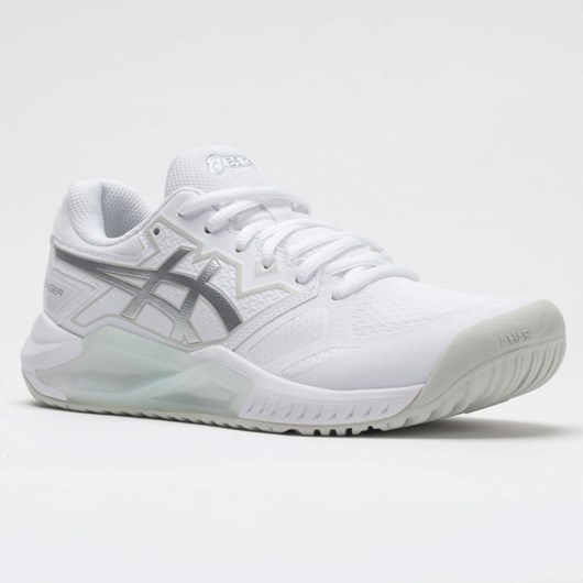 White / Pure Silver Orthofeet ASICS GEL-Challenger 13 Women's Tennis Shoes | DSVOL3856