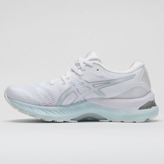 White / Pure Silver Orthofeet ASICS GEL-Nimbus 23 Women's Running Shoes | TCOEP1478