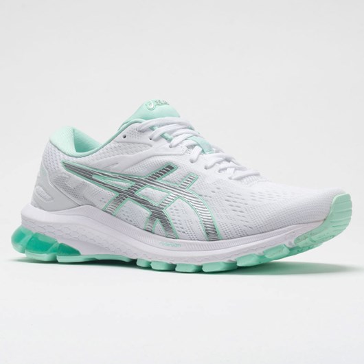 White / Pure Silver Orthofeet ASICS GT-1000 10 Women's Running Shoes | ZTLFD7218