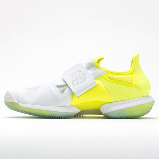 White / Safety Yellow / Soothing Sea Orthofeet Wilson Kaos Mirage Men's Tennis Shoes | NCPKY6950