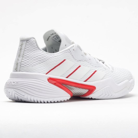 White / Silver Metallic / Grey Orthofeet adidas Barricade Women's Tennis Shoes | WZETC2315