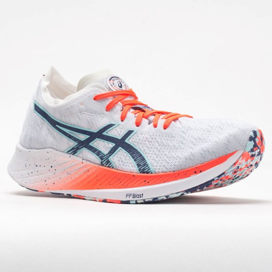 White / Thunder Blue Orthofeet ASICS Magic Speed Women's Running Shoes | JKVTR9471