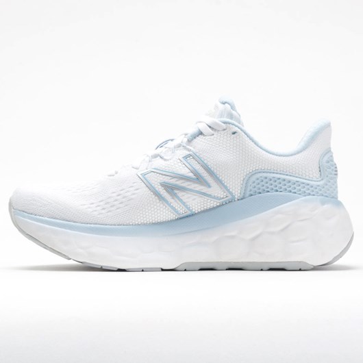 White / UV Glo / Ghost Pepper Orthofeet New Balance Fresh Foam More v3 Women's Running Shoes | PTBWJ2907