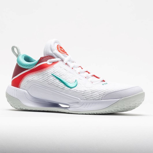 White / Washed Teal / Light Silver Orthofeet Nike Zoom NXT Women's Tennis Shoes | EVRKU2845