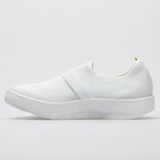 White / White Orthofeet OOFOS OOmg Low Women's Walking Shoes | YFGWH5912