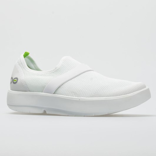 White / White Orthofeet OOFOS OOmg Low Women's Walking Shoes | YFGWH5912