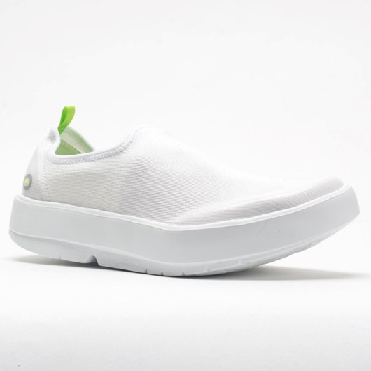 White / White Orthofeet OOFOS OOmg eeZee Women's Walking Shoes | YKXTH8510