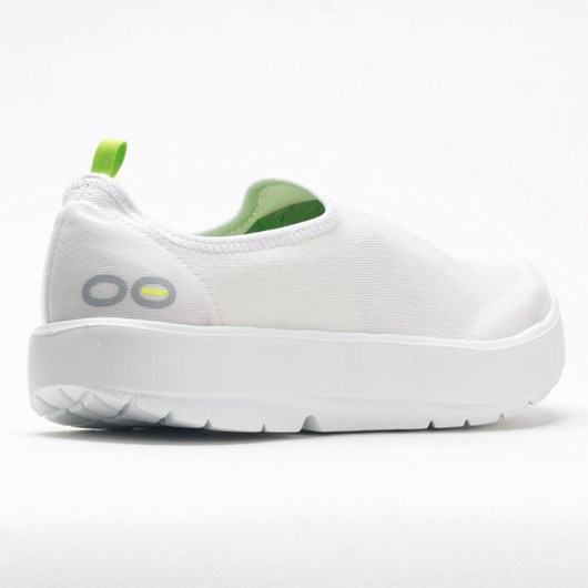 White / White Orthofeet OOFOS OOmg eeZee Women's Walking Shoes | YKXTH8510