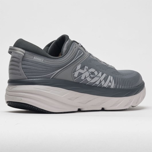 Wild Dove / Dark Shadow Orthofeet Hoka One One Bondi 7 Men's Running Shoes | LKIJA8567