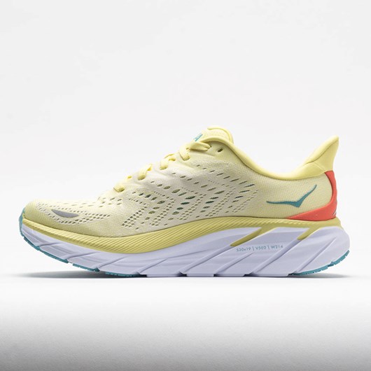 Yellow Pear / Sweet Corn Orthofeet HOKA Clifton 8 Women's Running Shoes | ASNEW1502