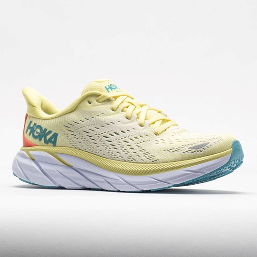 Yellow Pear / Sweet Corn Orthofeet HOKA Clifton 8 Women's Running Shoes | ASNEW1502