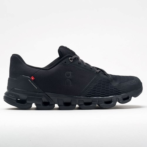 All Black Orthofeet On Cloudflyer Men's Running Shoes | OARDN9562