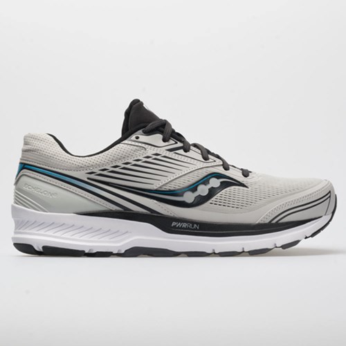 Alloy / Black Orthofeet Saucony Echelon 8 Men's Running Shoes | YQJGS3251