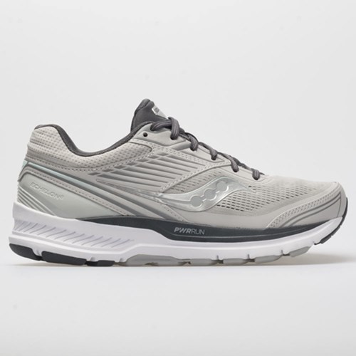 Alloy / Charcoal Orthofeet Saucony Echelon 8 Women's Running Shoes | KQCEL4571