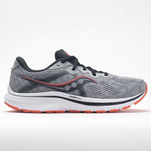 Alloy / Fire Orthofeet Saucony Omni 20 Men's Running Shoes | QPTOU2710