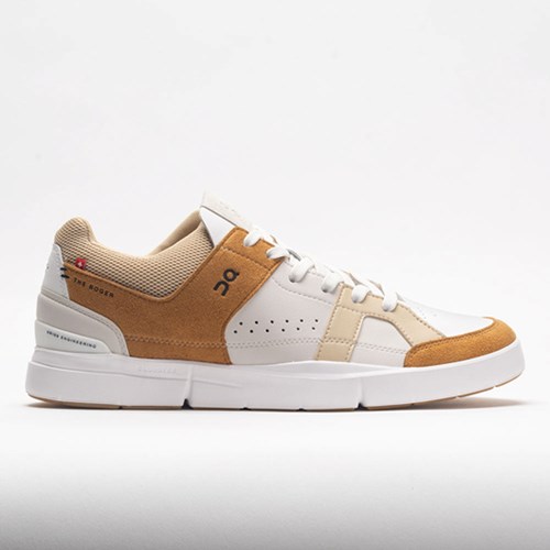 Almond / Sand Orthofeet On The Roger Clubhouse Men's Lifestyle Sneakers | EOVFT5897