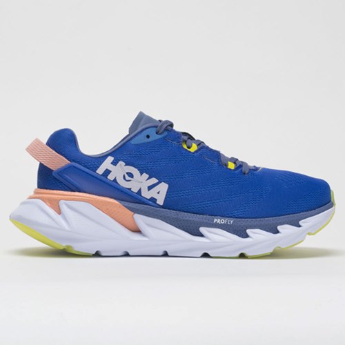 Amparo Blue / White Orthofeet Hoka One One Elevon 2 Women's Running Shoes | LSNKR5087