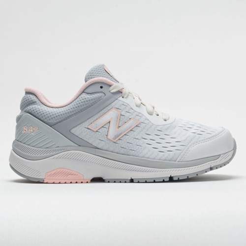 Arctic Fox / Silver Mink / Peach Soda Orthofeet New Balance 847v4 Women's Walking Shoes | UOZJD3481