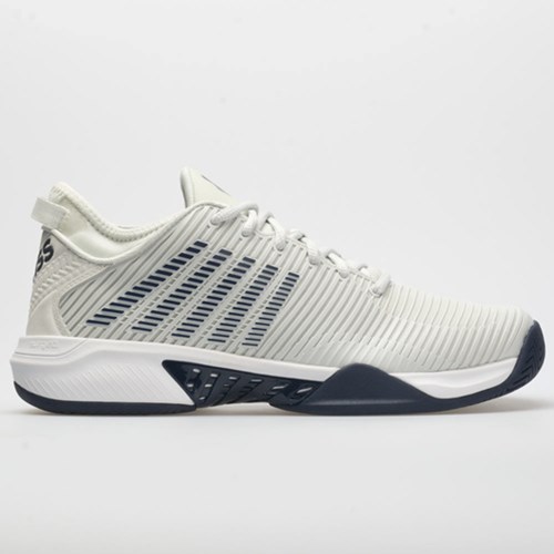 Barely Blue / White / Navy Orthofeet K-Swiss Hypercourt Supreme Men's Tennis Shoes | IXNJP3764