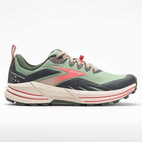 Basil / Duffel Bag / Coral Orthofeet Brooks Cascadia 16 Women's Trail Running Shoes | HDUIR3120