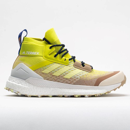 Beige Tone / Pulse Yellow Orthofeet adidas Terrex Free Hiker Primeblue Men's Hiking Shoes | OLYHQ0456