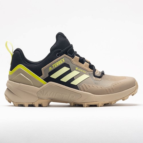 Beige Tone / Pulse Yellow Orthofeet adidas Terrex Swift R3 GTX Men's Hiking Shoes | RBDXJ2930