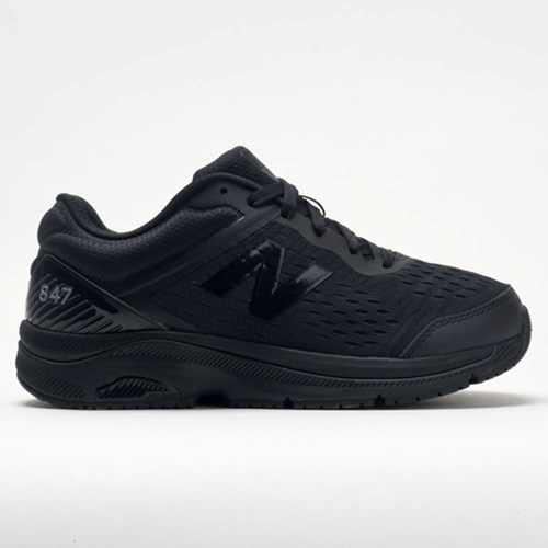 Black / Black / Black Orthofeet New Balance 847v4 Women's Walking Shoes | BRPJM9617