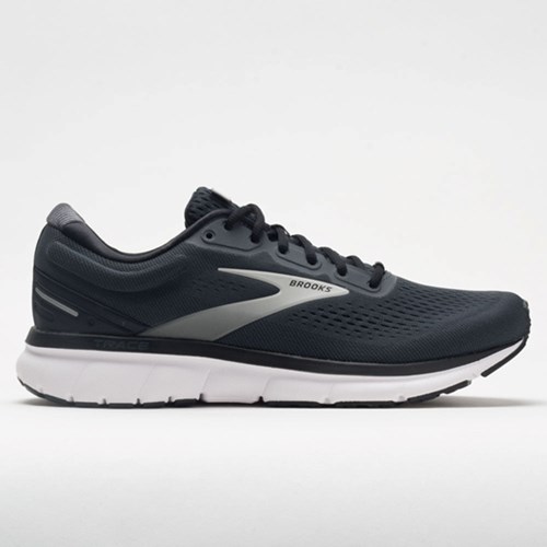 Black / Blackened Pearl / Gray Orthofeet Brooks Trace Men's Running Shoes | YGCQO9042