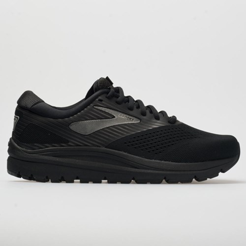 Black / Charcoal / Black Orthofeet Brooks Addiction 14 Men's Running Shoes | BDXGE1657