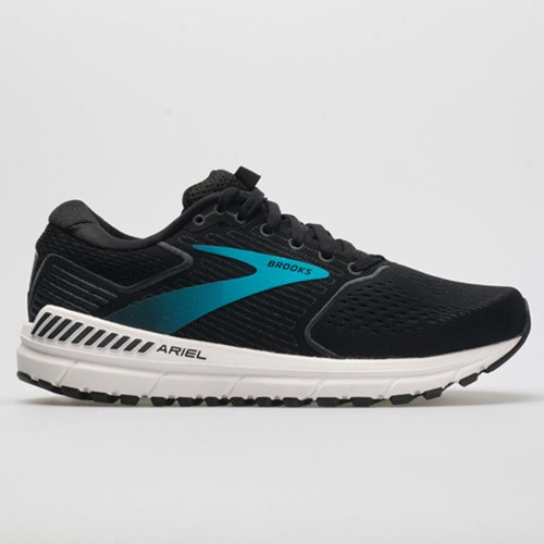 Black / Ebony / Blue Orthofeet Brooks Ariel 2020 Women's Running Shoes | WCTYZ0598