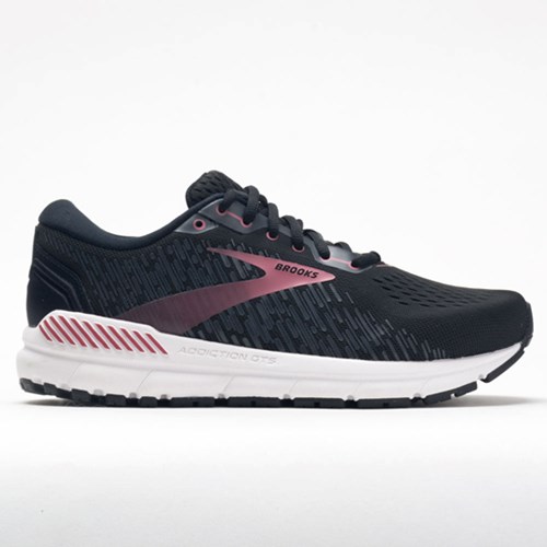 Black / Ebony / Mauvewood Orthofeet Brooks Addiction GTS 15 Women's Running Shoes | ABJUS0654