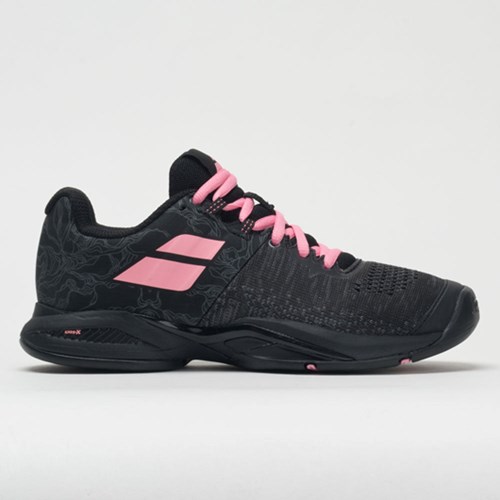 Black / Geranium Pink Orthofeet Babolat Propulse Blast Women's Tennis Shoes | QTSYK0546