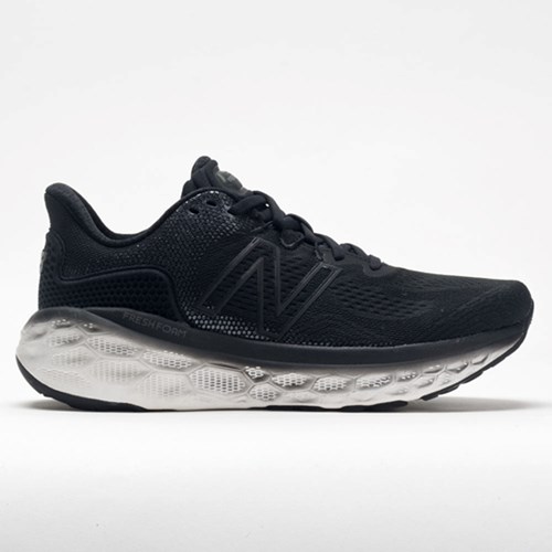 Black / Magnet / Black Metallic Orthofeet New Balance Fresh Foam More v3 Men's Running Shoes | SQPIW9176