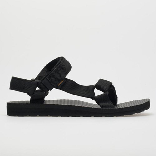 Black Orthofeet Teva Original Universal Women's Slide Sandals | PNAMZ5840